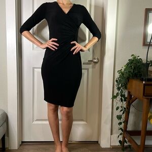 WHBM, midi little black dress, size XS